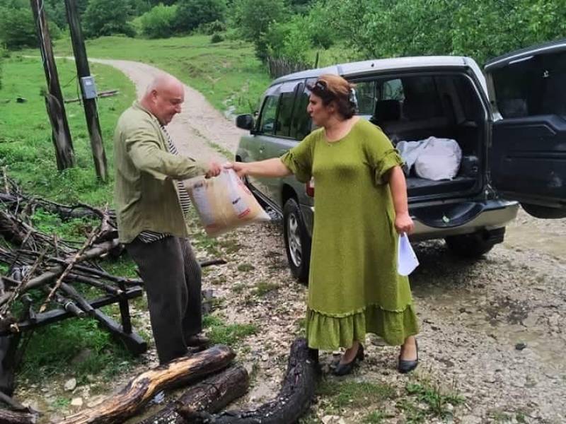 არასამთავრობო ორგანიზაცია  ,,ფონდი ტასო"-მ მუნიციპალიტეტის ოთხ სოფელში ,კოვიდ - 19...